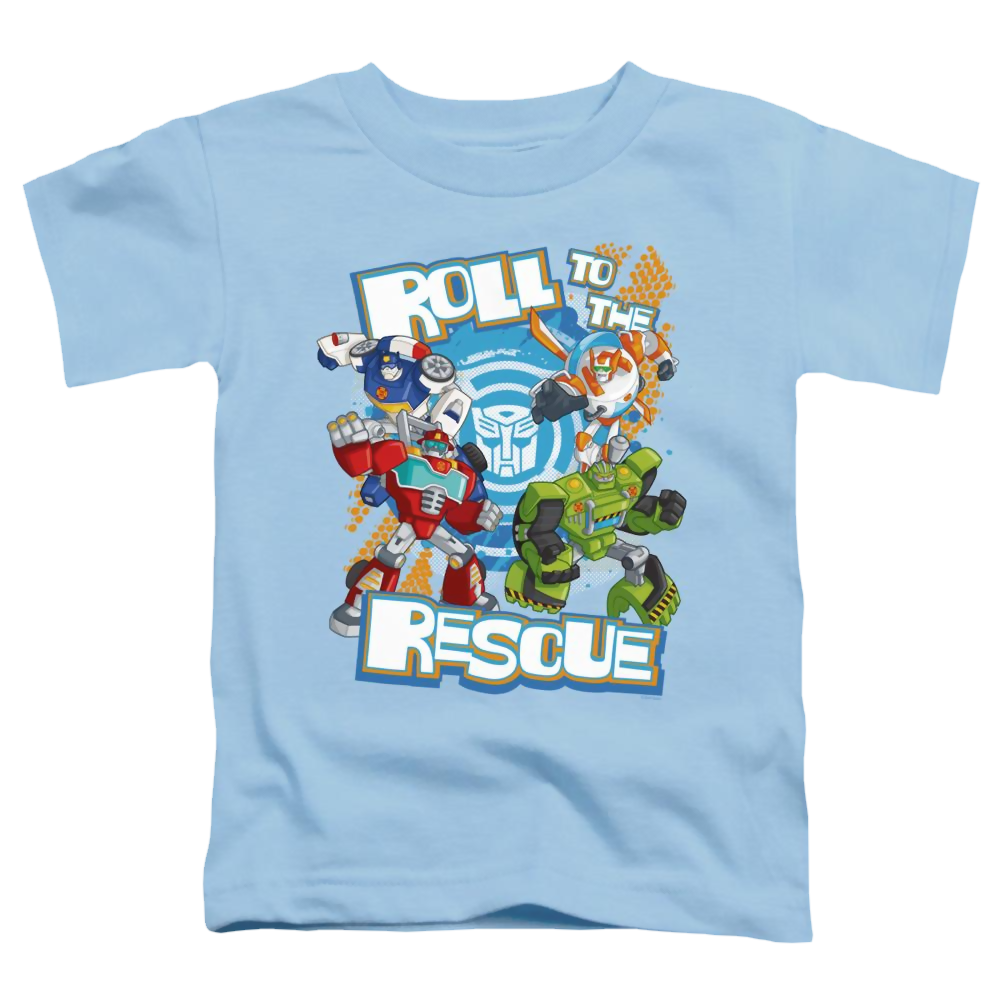 Transformers Roll To The Rescue - Toddler T-Shirt Toddler T-Shirt Transformers