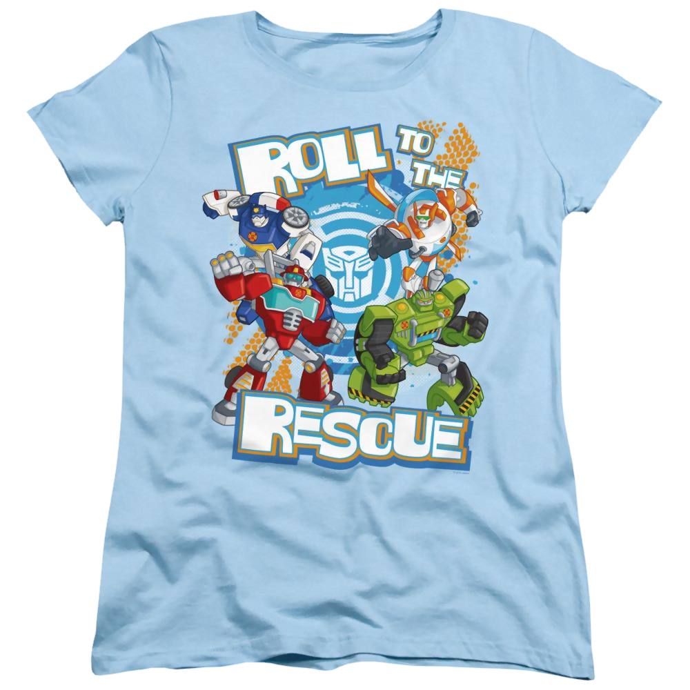 Transformers Roll To The Rescue - Women's T-Shirt Women's T-Shirt Transformers