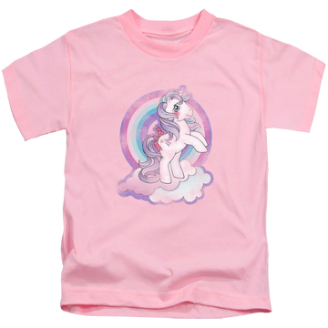 Pink kid's t-shirt for ages 4 to 7 with Classic My Little Pony graphic