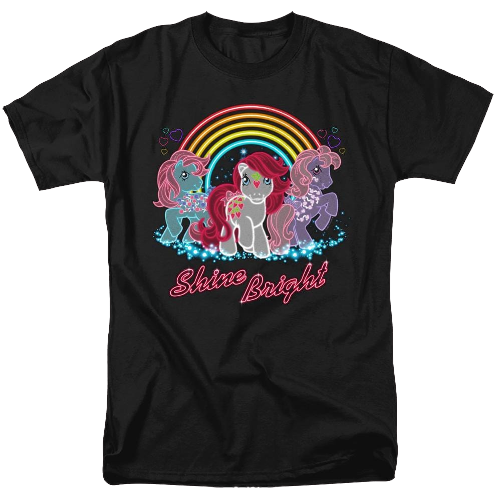 My Little Pony Classic Neon Ponies - Men's Regular Fit T-Shirt Men's Regular Fit T-Shirt My Little Pony