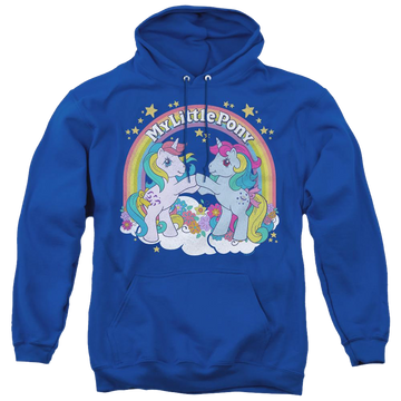 Royal pullover hoodie with My Little Pony Classic Unicorn Fist Bump graphic
