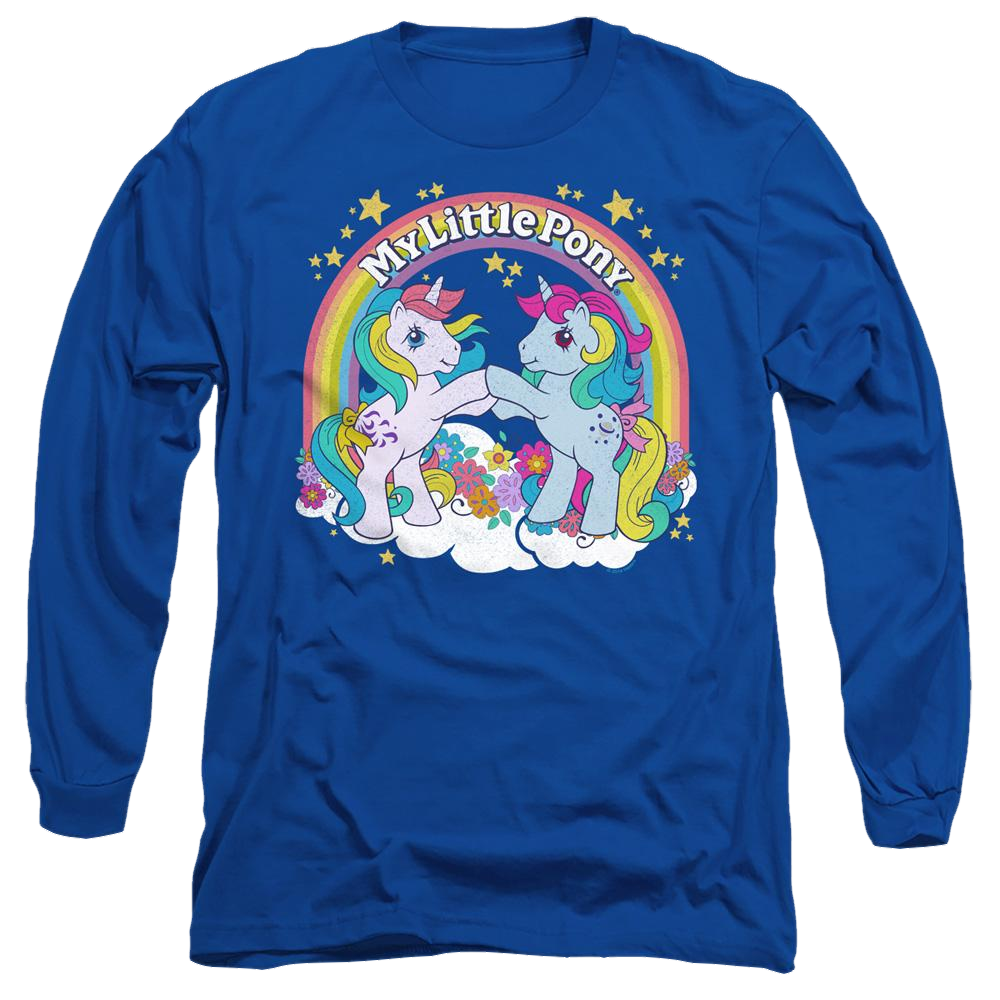 My Little Pony Classic Unicorn Fist Bump - Men's Long Sleeve T-Shirt Men's Long Sleeve T-Shirt My Little Pony