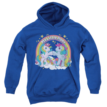 Royal youth hoodie for ages 8 to 12 with My Little Pony Classic Unicorn Fist Bump graphic