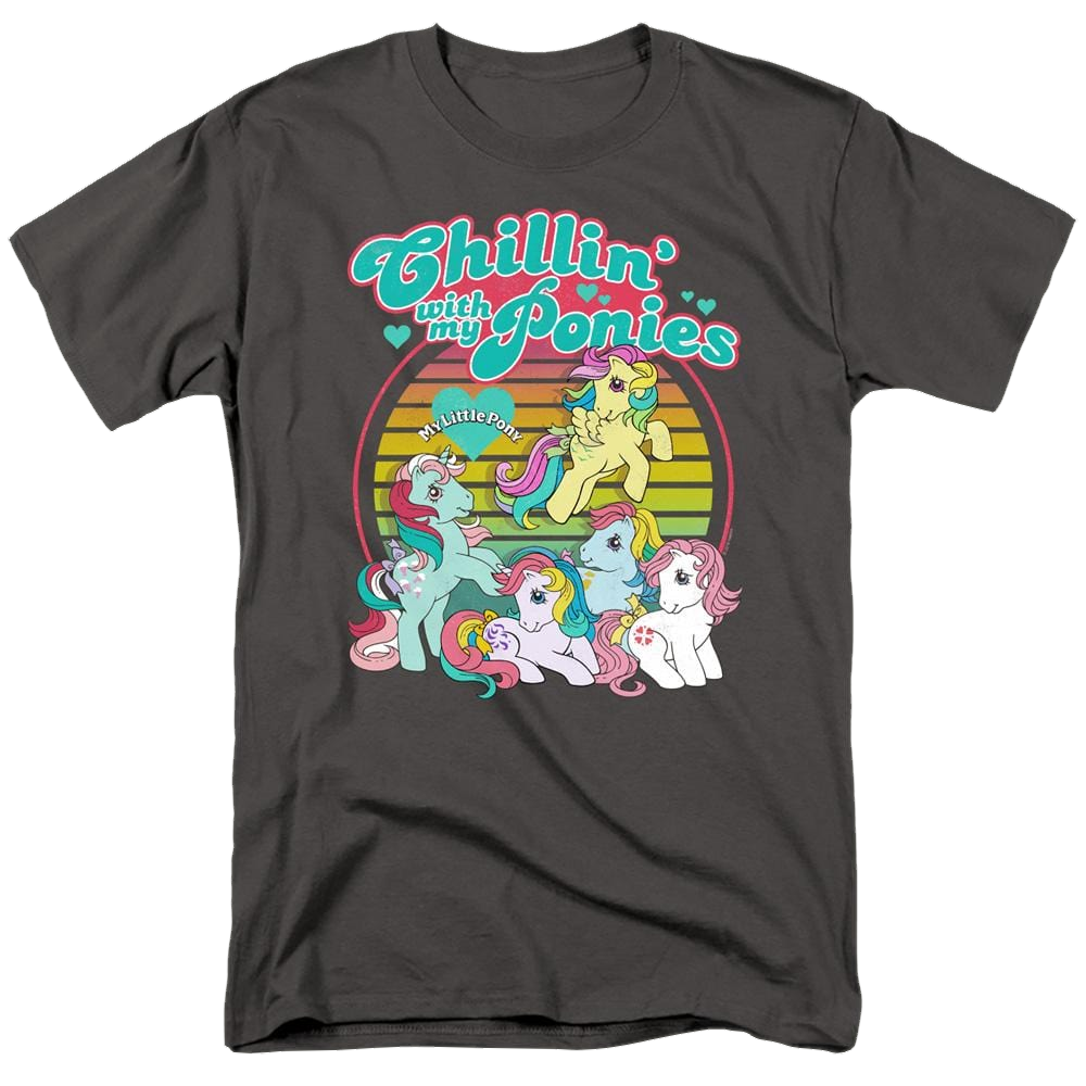 My Little Pony Classic Chillin With My Ponies - Men's Regular Fit T-Shirt Men's Regular Fit T-Shirt My Little Pony