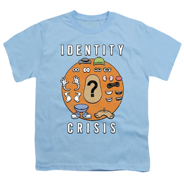 Mr Potato Head Identity Crisis - Youth T-Shirt Youth T-Shirt (Ages 8-12) Mr Potato Head
