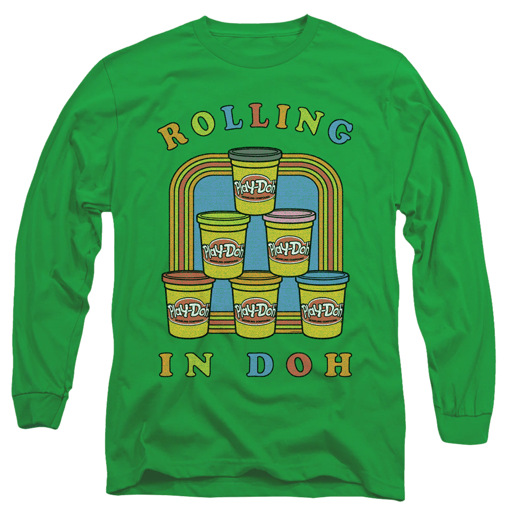 Play-doh Rolling In Doh - Men's Long Sleeve T-Shirt Men's Long Sleeve T-Shirt Monopoly