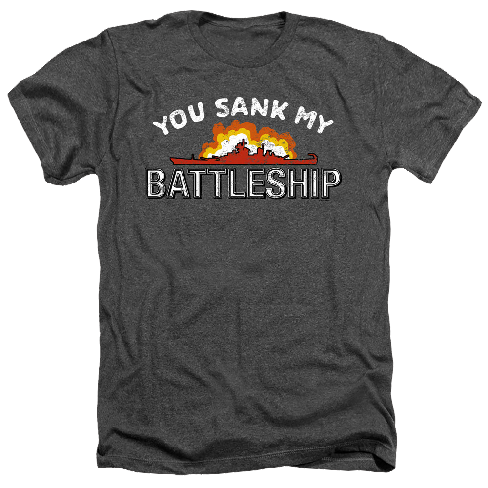 Hasbro Sunk - Men's Heather T-Shirt Men's Heather T-Shirt Battleship