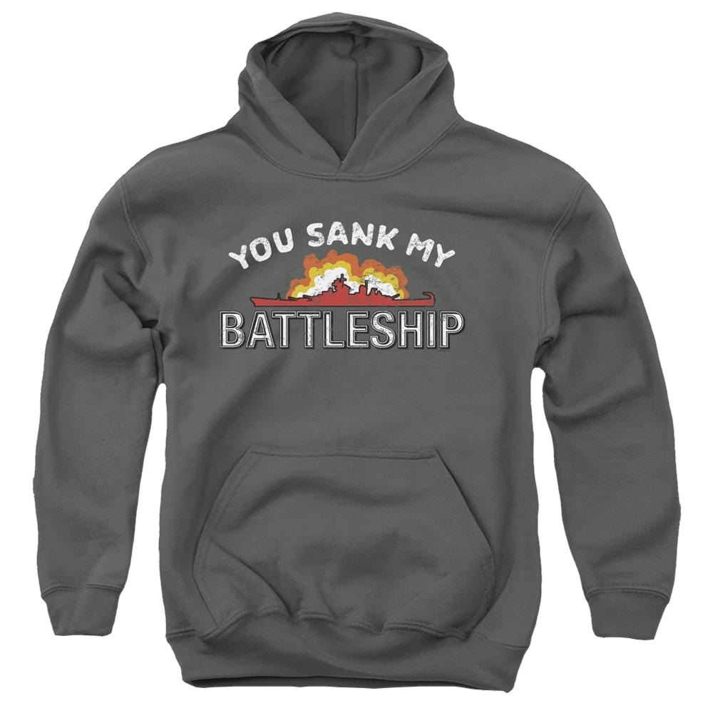 Battleship You Sank My Battleship - Youth Hoodie Youth Hoodie (Ages 8-12) Battleship