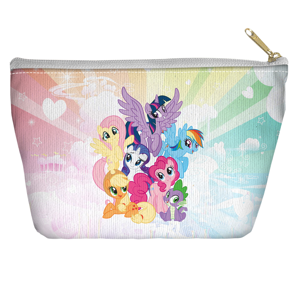 My Little Pony Friendship Is Magic Pony Group - Straight Bottom Accessory Pouch T Bottom Accessory Pouches My Little Pony