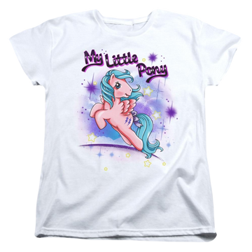 White women's t-shirt with My Little Pony Classic Firefly graphic