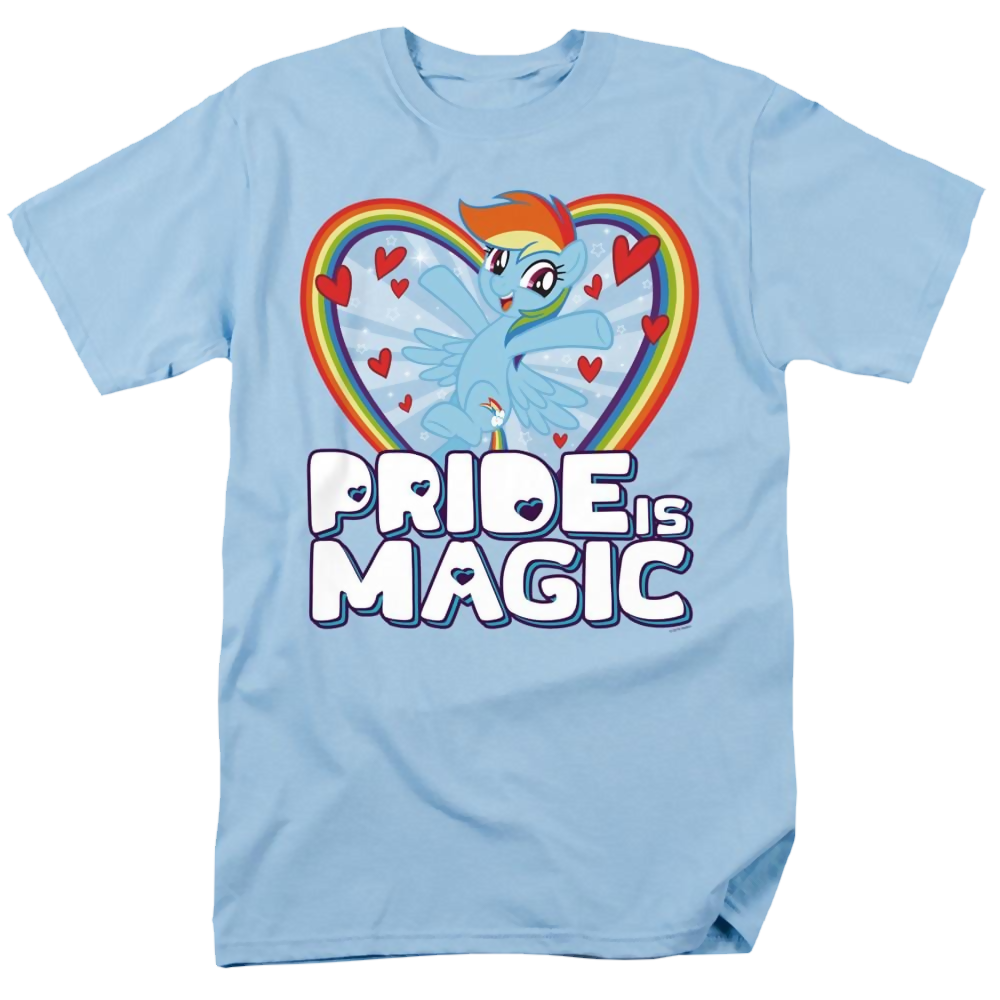 My Little Pony Friendship Is Magic Pride Is Magic - Men's Regular Fit T-Shirt Men's Regular Fit T-Shirt My Little Pony