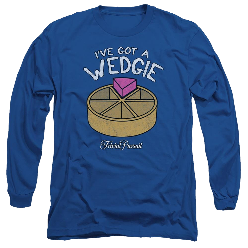 Trivial Pursuit I've Got A Wedgie - Men's Long Sleeve T-Shirt Men's Long Sleeve T-Shirt Trivial Pursuit