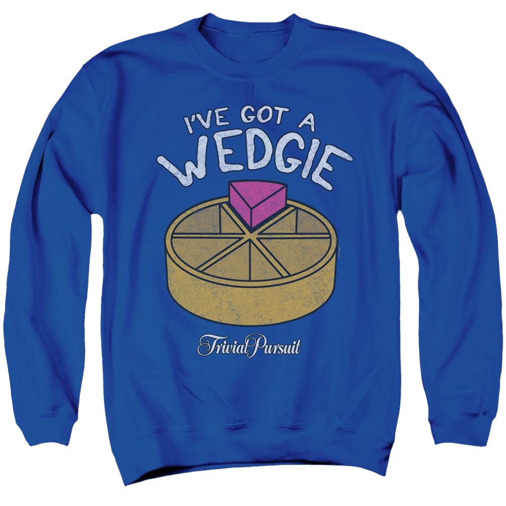 Trivial Pursuit I've Got A Wedgie - Men's Crewneck Sweatshirt Men's Crewneck Sweatshirt Trivial Pursuit