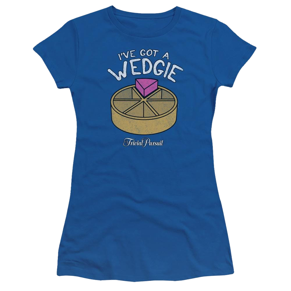 Trivial Pursuit I've Got A Wedgie - Juniors T-Shirt Juniors T-Shirt Trivial Pursuit