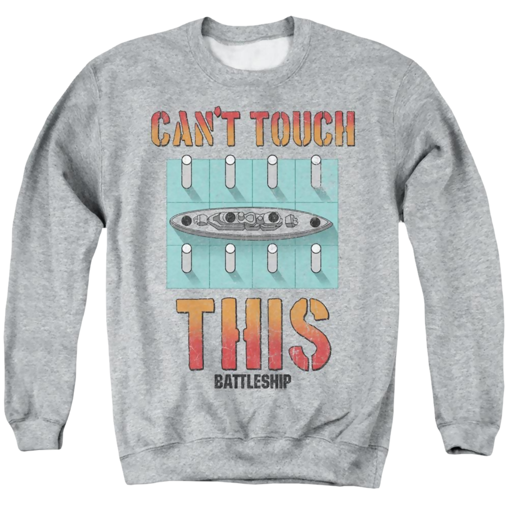 Battleship Can't Touch This - Men's Crewneck Sweatshirt Men's Crewneck Sweatshirt Battleship
