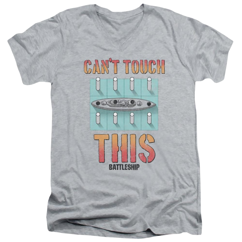 Battleship Can't Touch This - Men's V-Neck T-Shirt Men's V-Neck T-Shirt Battleship
