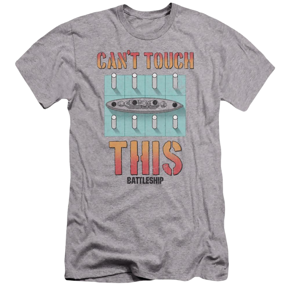 Battleship Can't Touch This - Men's Premium Slim Fit T-Shirt Men's Premium Slim Fit T-Shirt Battleship