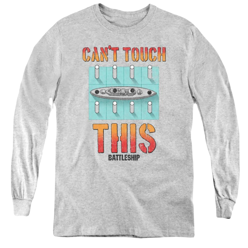 Battleship Can't Touch This - Youth Long Sleeve T-Shirt Youth Long Sleeve T-Shirt Battleship