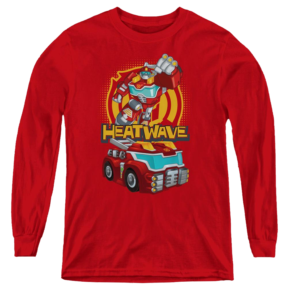 Transformers Heatwave - Youth Long Sleeve T-Shirt Youth Long Sleeve T-Shirt Transformers