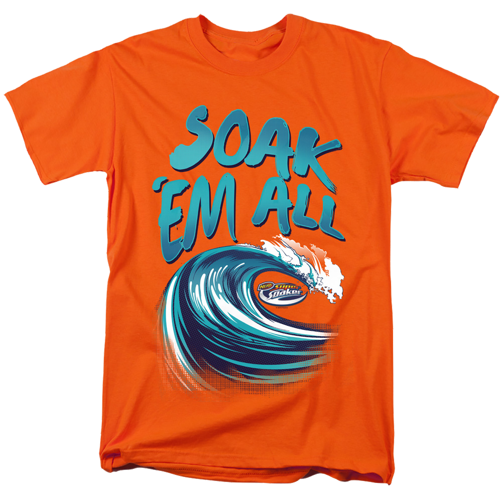 Nerf Super Soaker Soak All - Men's Regular Fit T-Shirt Men's Regular Fit T-Shirt Nerf