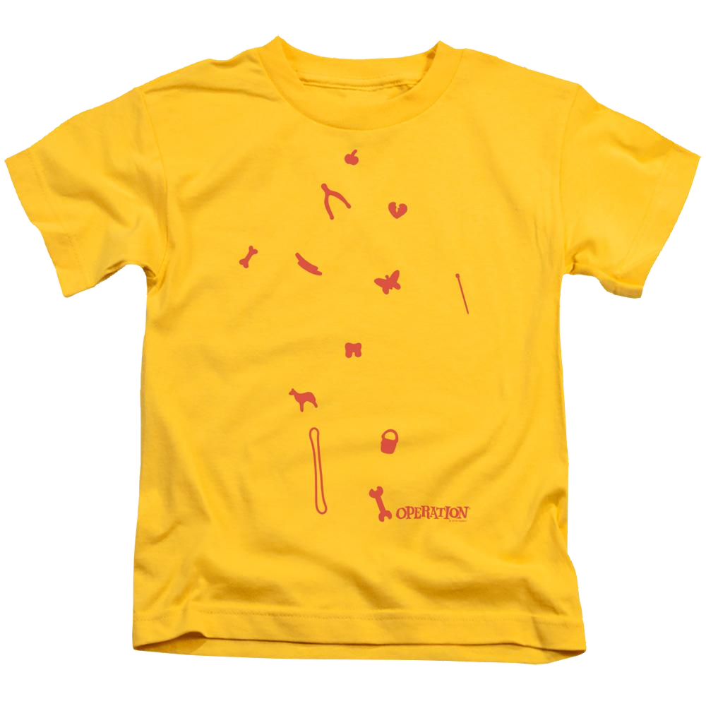 Hasbro Operation Parts - Kid's T-Shirt Kid's T-Shirt (Ages 4-7) Operation