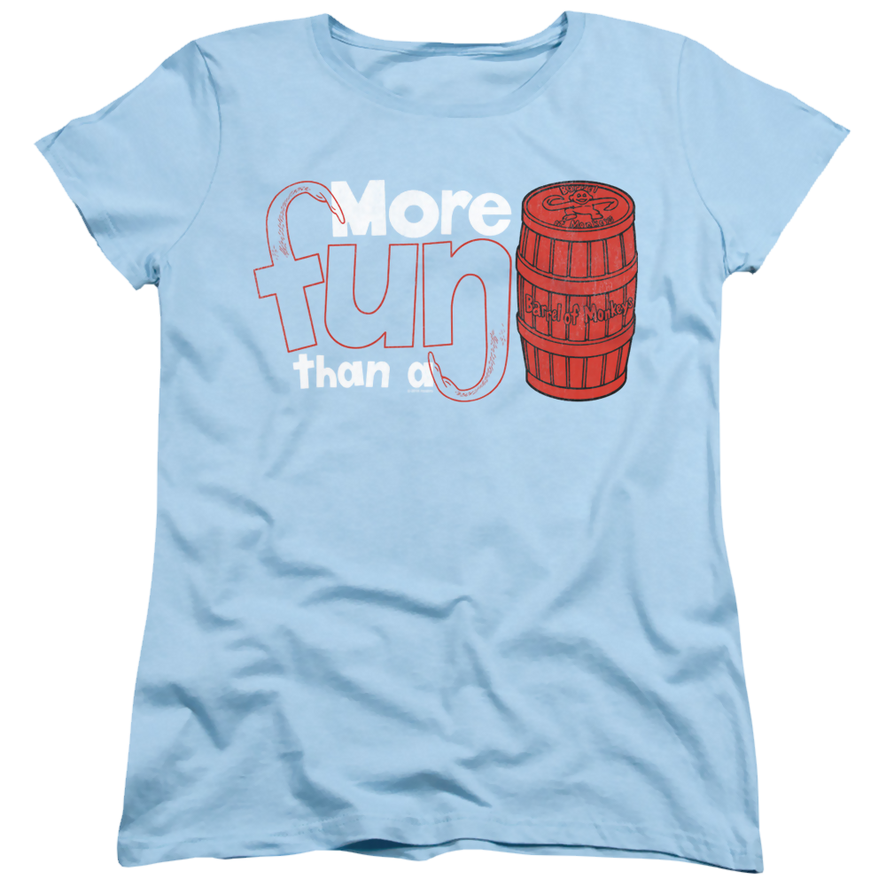 Barrel Of Monkeys More Fun - Women's T-Shirt Women's T-Shirt Barrel Of Monkeys