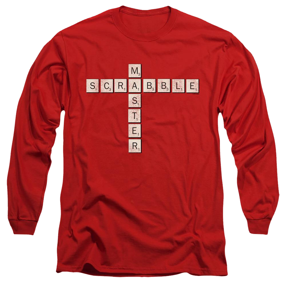 Scrabble Master - Men's Long Sleeve T-Shirt Men's Long Sleeve T-Shirt Scrabble