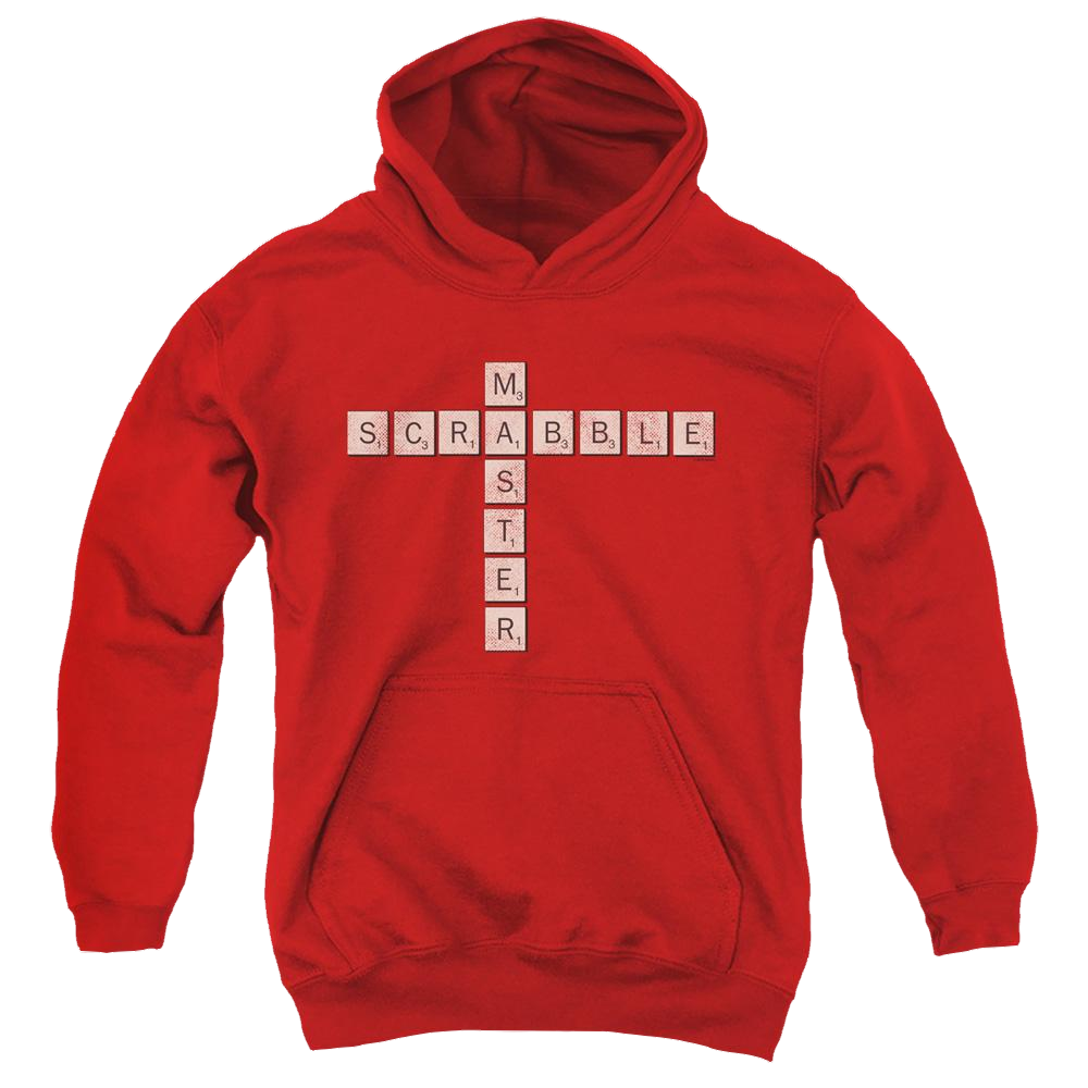Scrabble Master - Youth Hoodie Youth Hoodie (Ages 8-12) Scrabble