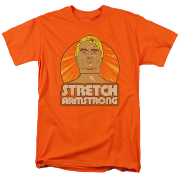 Hasbro Stretch Armstrong Badge - Men's Regular Fit T-Shirt Men's Regular Fit T-Shirt Stretch Armstrong