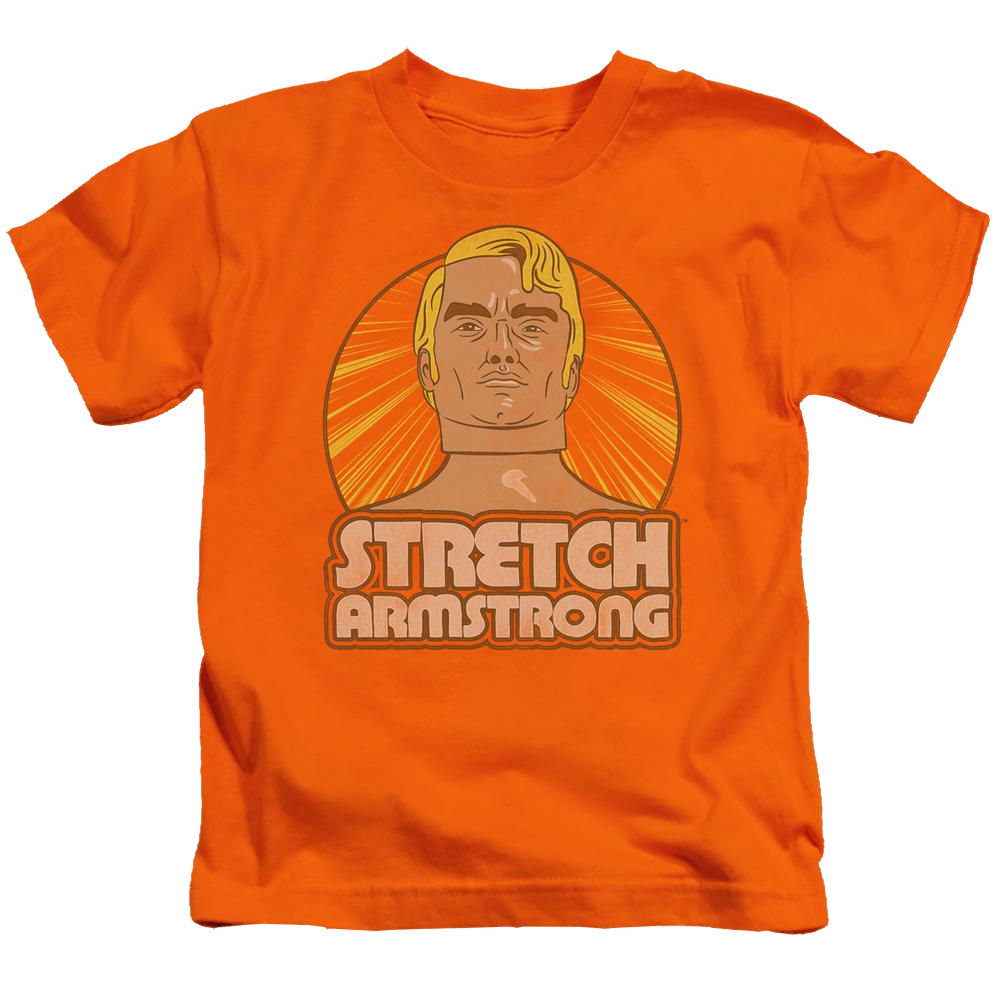 Hasbro Stretch Armstrong Badge - Kid's T-Shirt Kid's T-Shirt (Ages 4-7) Stretch Armstrong