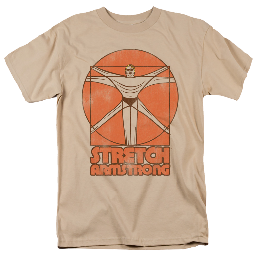 Stretch Armstrong Vitruvian Stretch - Men's Regular Fit T-Shirt Men's Regular Fit T-Shirt Stretch Armstrong