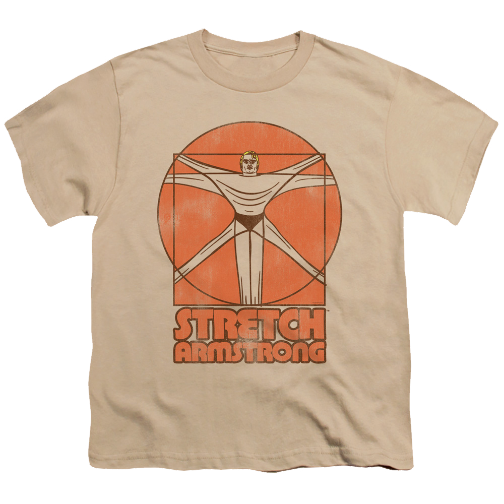 Stretch Armstrong Vitruvian Stretch - Youth T-Shirt Youth T-Shirt (Ages 8-12) Stretch Armstrong