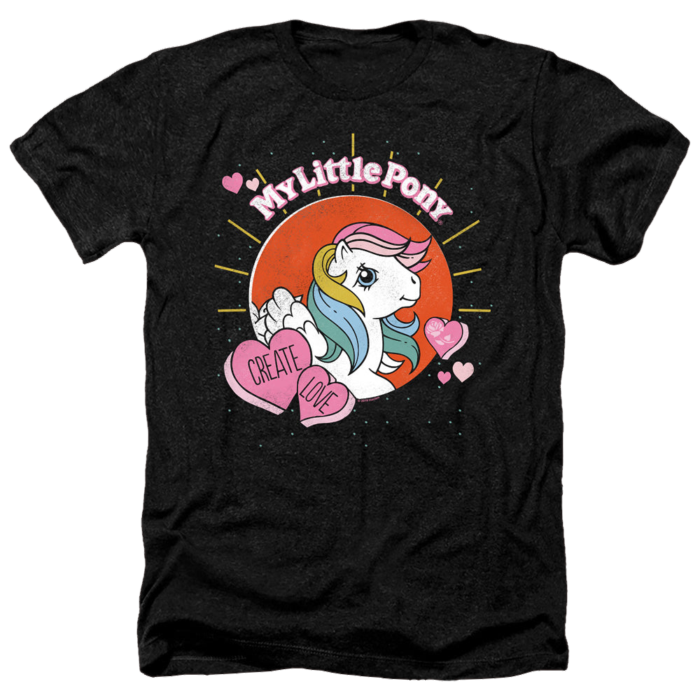 My Little Pony Classic Create Love - Men's Heather T-Shirt Men's Heather T-Shirt My Little Pony