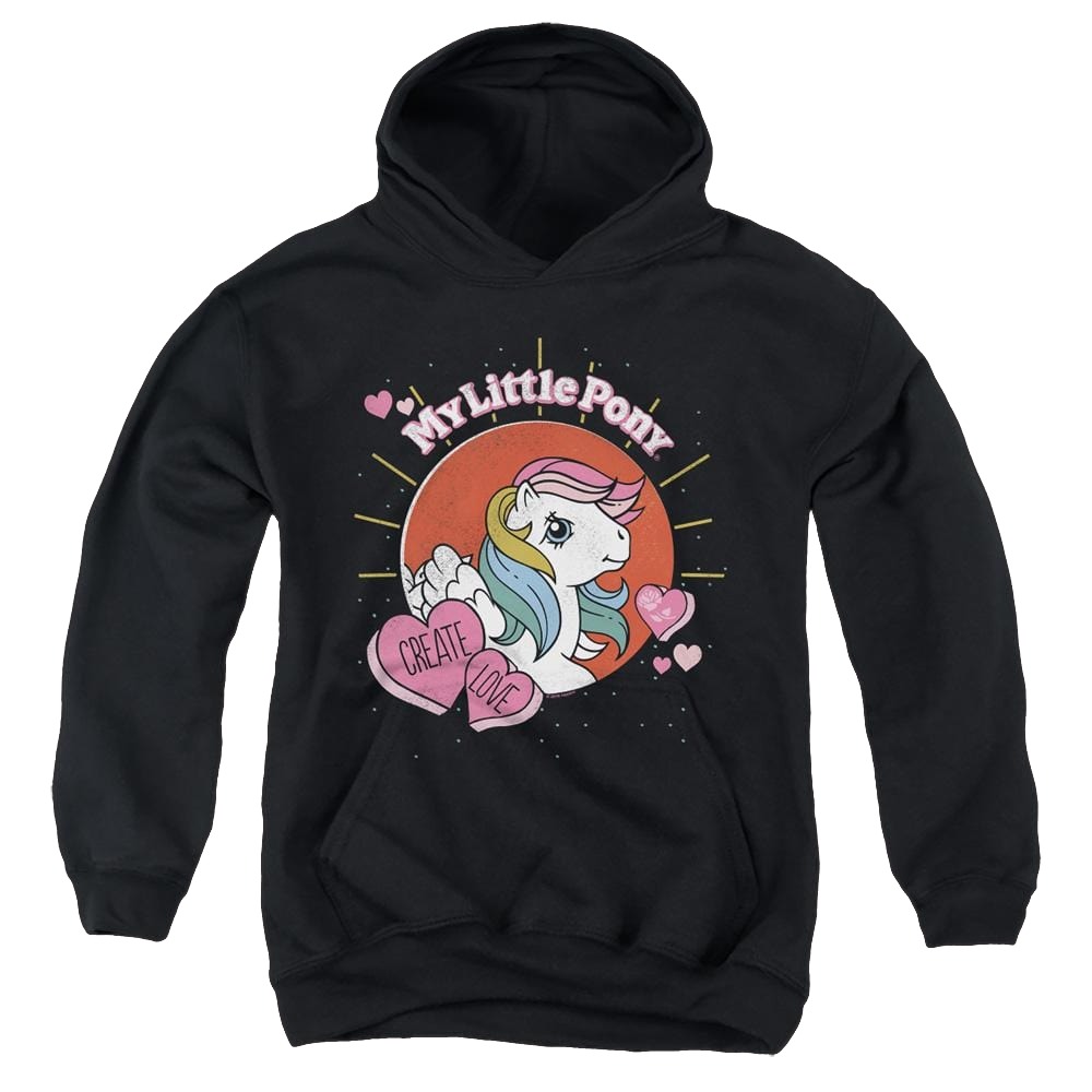 My Little Pony Classic Create Love - Youth Hoodie Youth Hoodie (Ages 8-12) My Little Pony