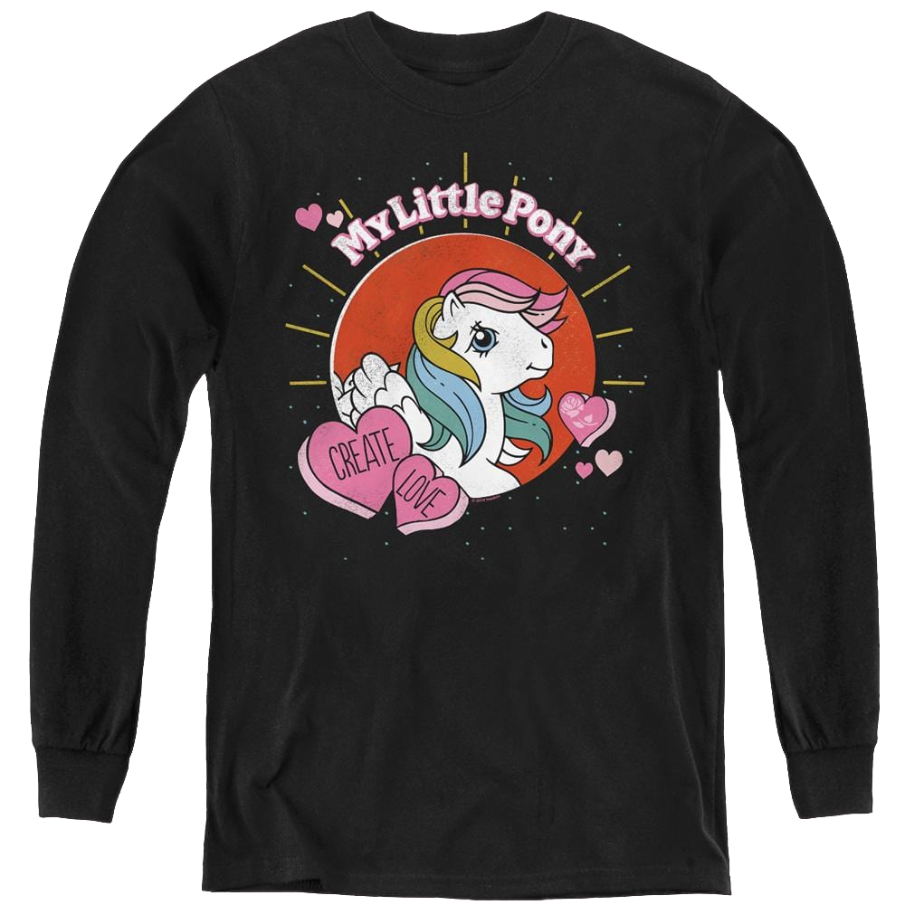 My Little Pony Classic Create Love - Youth Long Sleeve T-Shirt Youth Long Sleeve T-Shirt My Little Pony