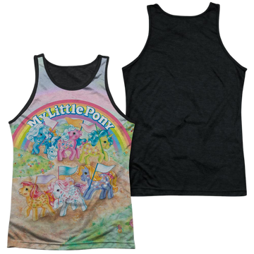 My Little Pony Classic Ponies men's black back tank