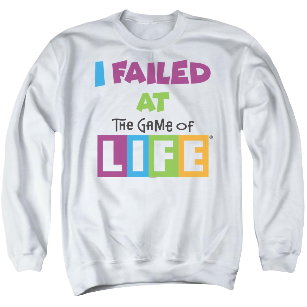 Game of Life Failed At - Men's Crewneck Sweatshirt Men's Crewneck Sweatshirt Game of Life