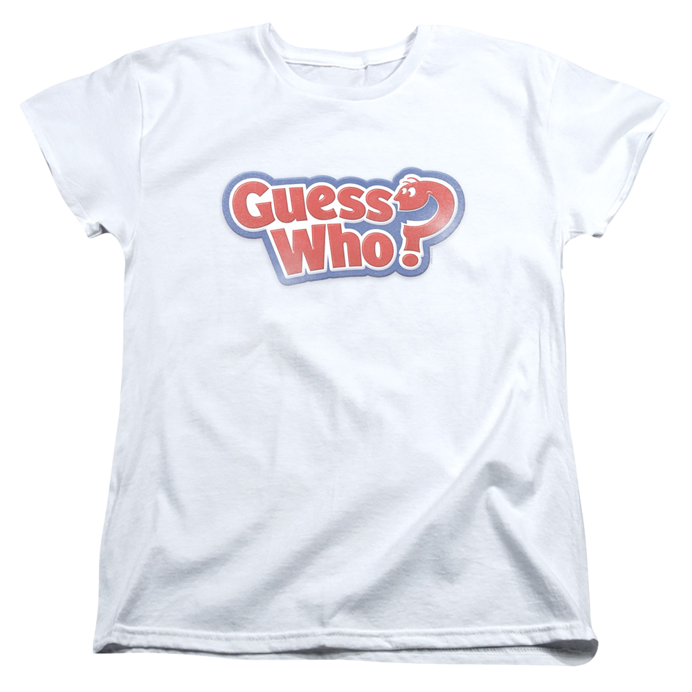 Guess Who Distressed Logo - Women's T-Shirt Women's T-Shirt Guess Who