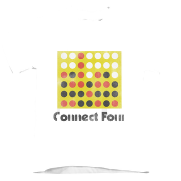 Connect Four Classic Logo Distressed - Kid's T-Shirt Kid's T-Shirt (Ages 4-7) Connect Four