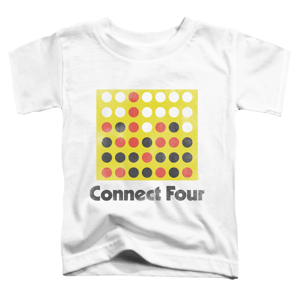 Connect Four Classic Logo Distressed - Toddler T-Shirt Toddler T-Shirt Connect Four