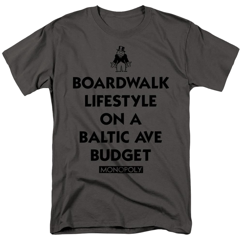 Monopoly Lifestyle Vs Budget - Men's Regular Fit T-Shirt Men's Regular Fit T-Shirt Monopoly