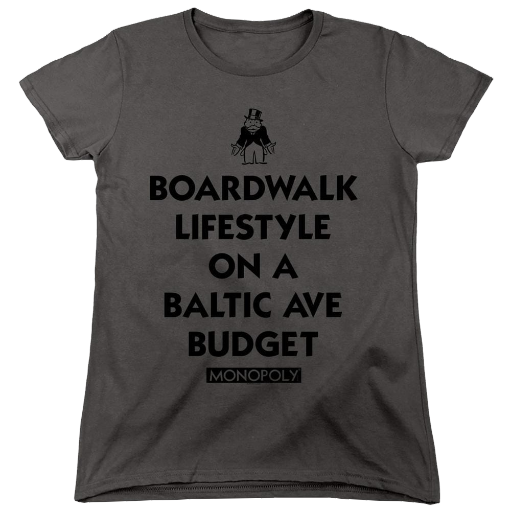 Monopoly Lifestyle Vs Budget - Women's T-Shirt Women's T-Shirt Monopoly