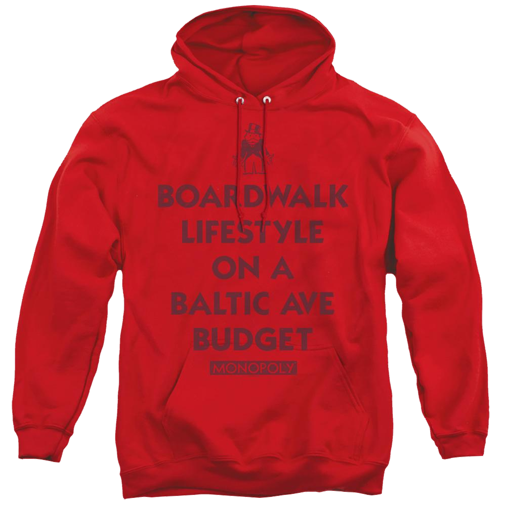 Monopoly Lifestyle Vs Budget - Pullover Hoodie Pullover Hoodie Monopoly