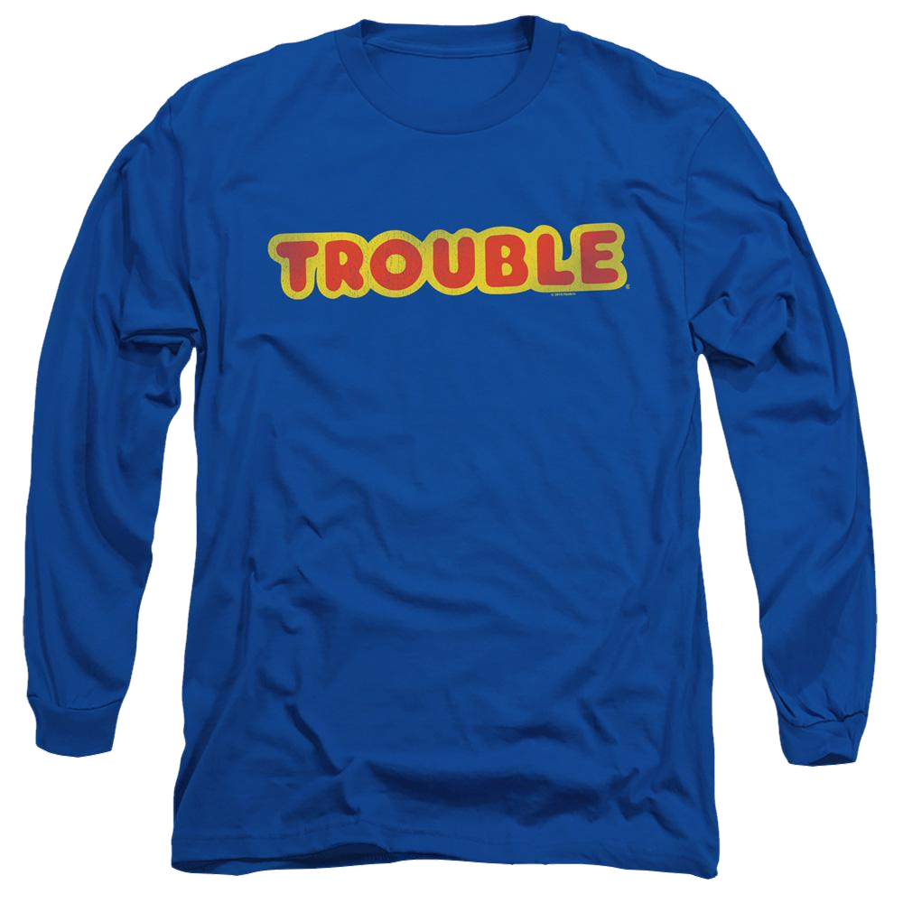 Game of Trouble Logo - Men's Long Sleeve T-Shirt Men's Long Sleeve T-Shirt Trouble