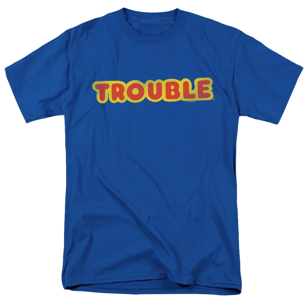 Game of Trouble Logo - Men's Regular Fit T-Shirt Men's Regular Fit T-Shirt Trouble