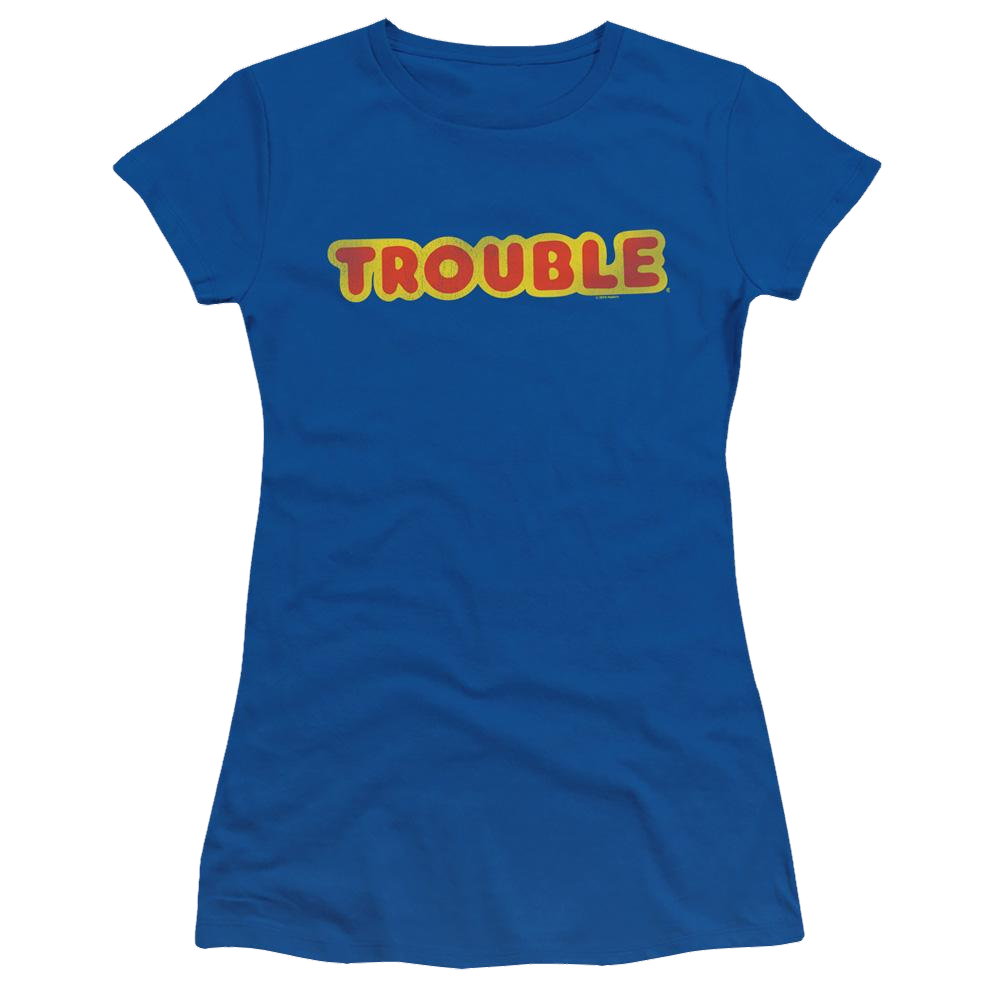 Game of Trouble Logo - Juniors T-Shirt Juniors T-Shirt Trouble