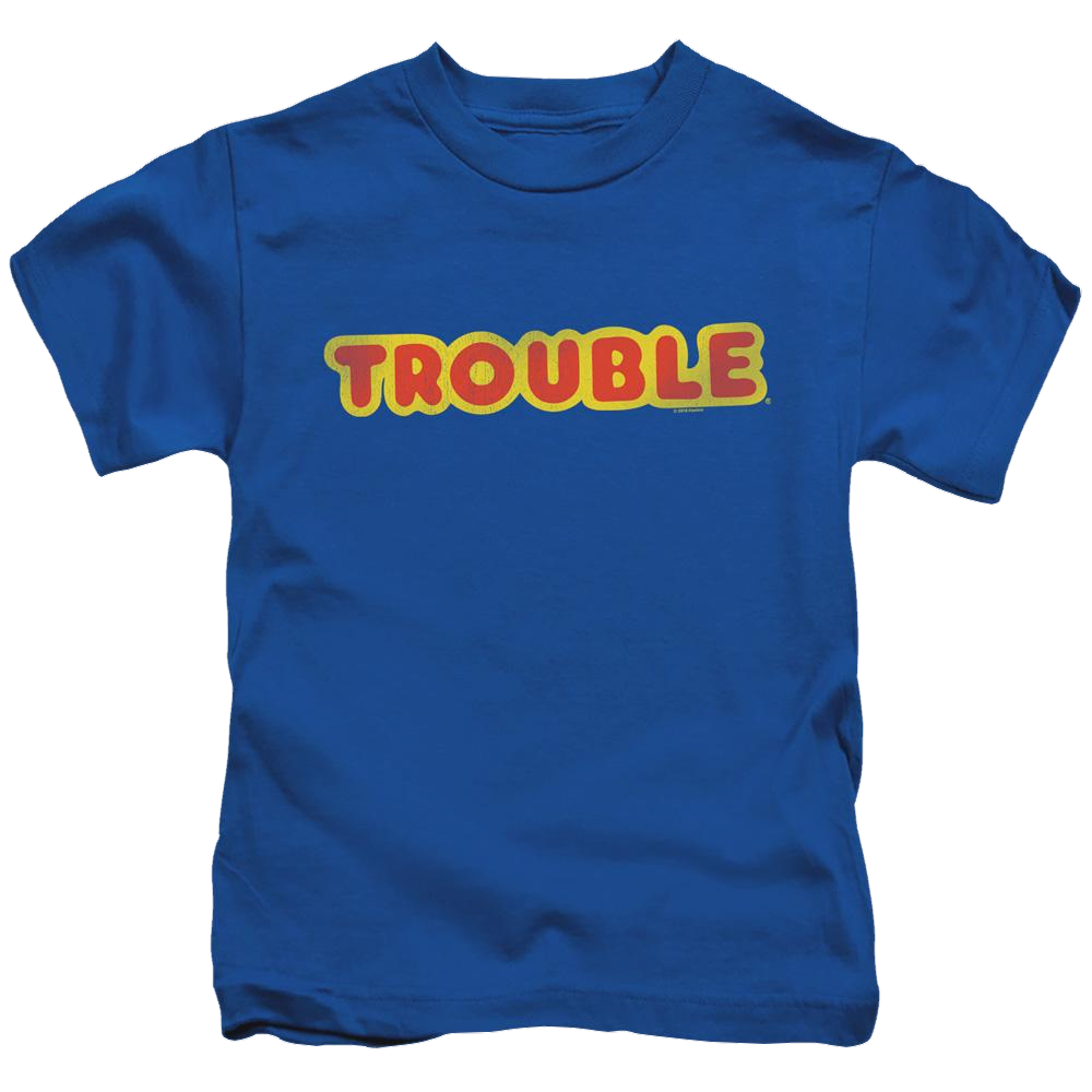 Game of Trouble Logo - Kid's T-Shirt Kid's T-Shirt (Ages 4-7) Trouble