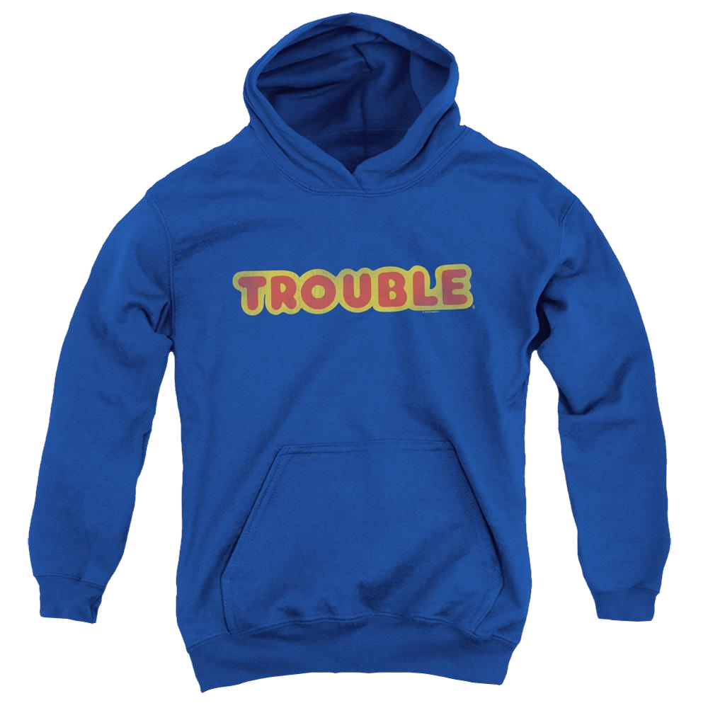 Game of Trouble Logo - Youth Hoodie Youth Hoodie (Ages 8-12) Trouble