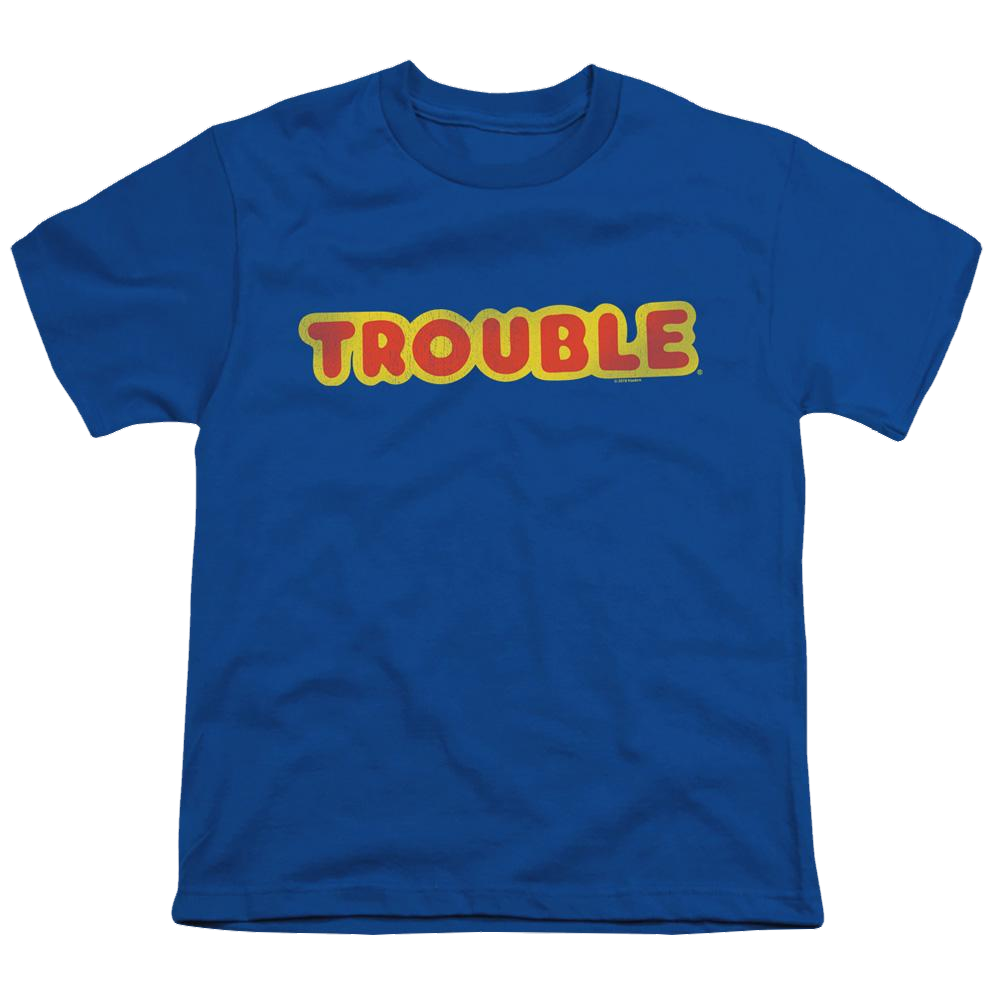 Game of Trouble Logo - Youth T-Shirt Youth T-Shirt (Ages 8-12) Trouble