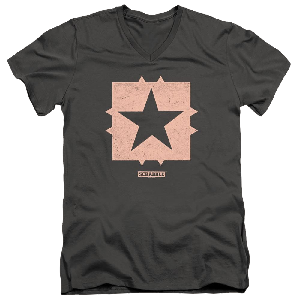 Scrabble Free Space - Men's V-Neck T-Shirt Men's V-Neck T-Shirt Scrabble